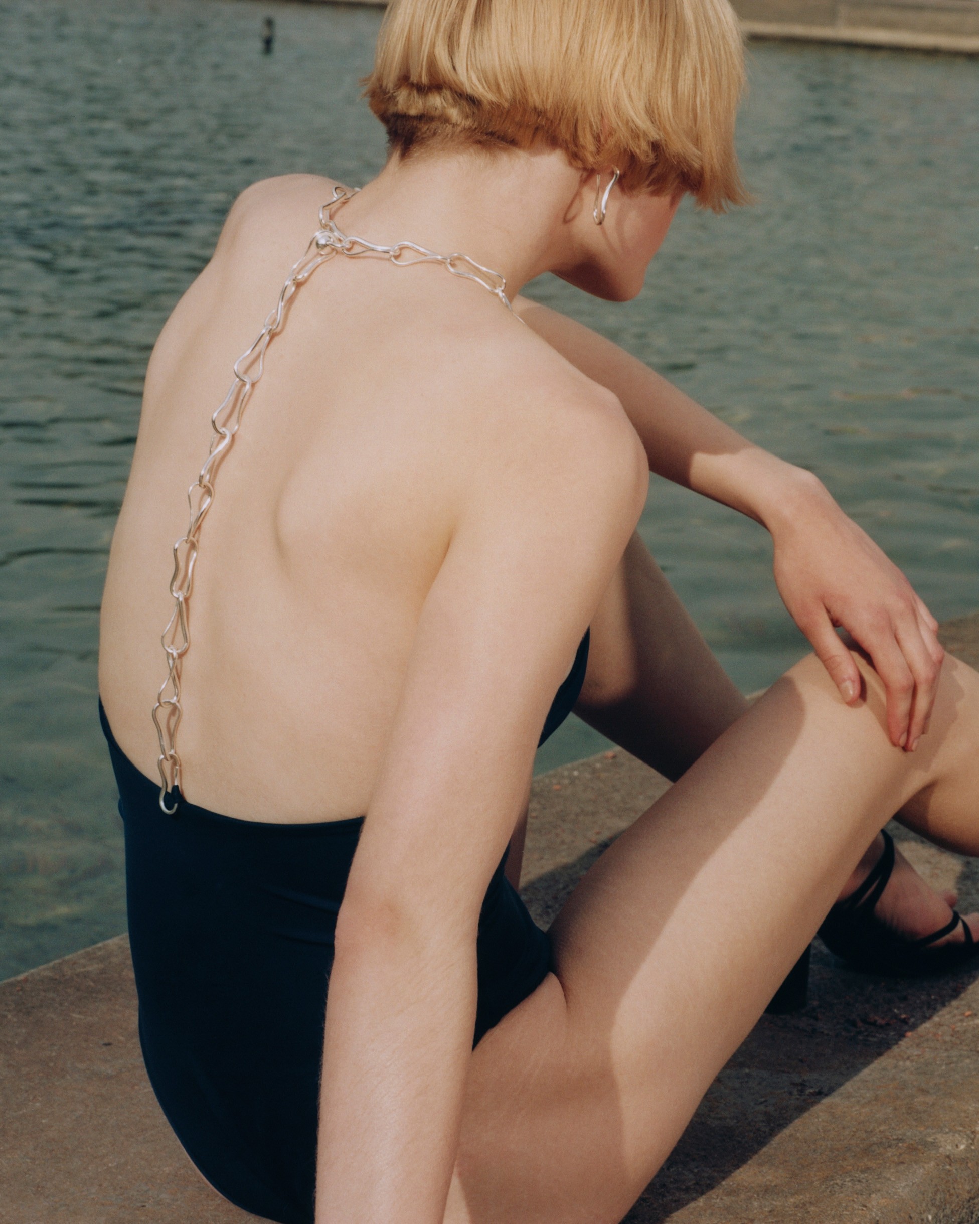 jewellery | swimsuit | woman | blonde | water